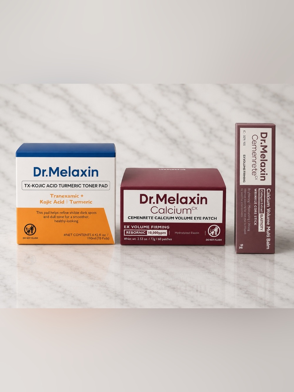 Beauty Bundle of 3 Dr. Melaxcin Products